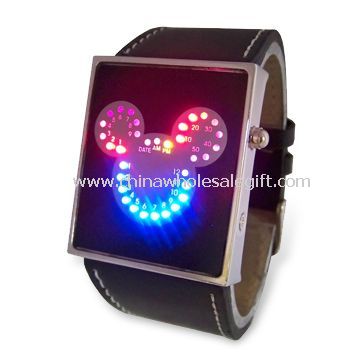 Alloy case LED Watch