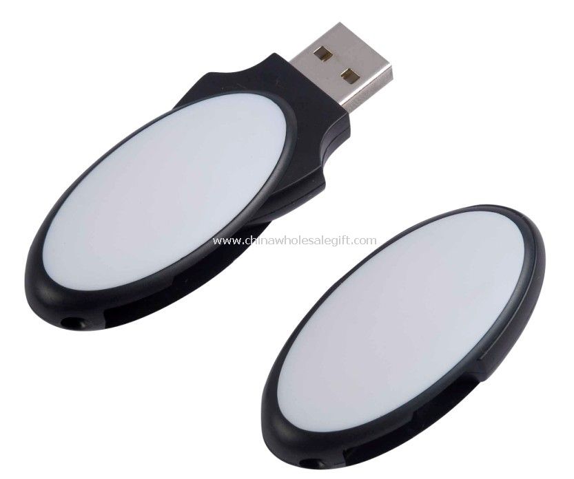 Plastic Swivel USB Flash Drive
