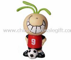 Football Boy Cartoon USB Flash Drive