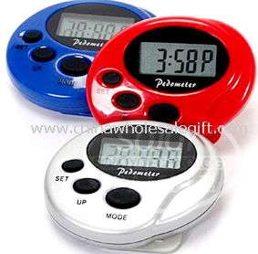 Pedometer With Radio