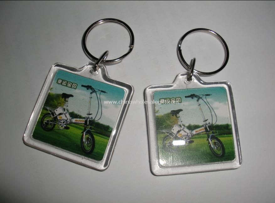 Acrylic Photo Frame Keychain