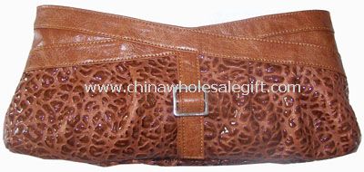Ostrich PU Clutch Bags