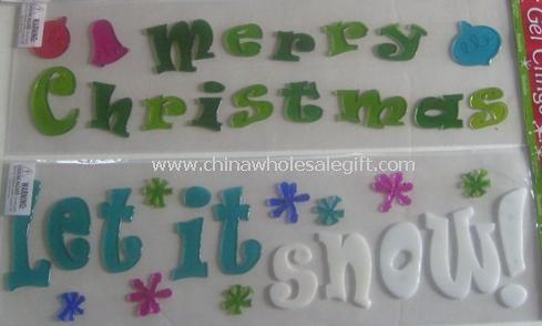 Christmas Gel Sticker