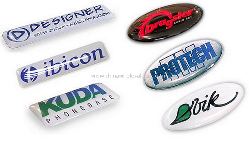 Epoxy Domed Sticker