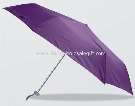 Three folding umbrella