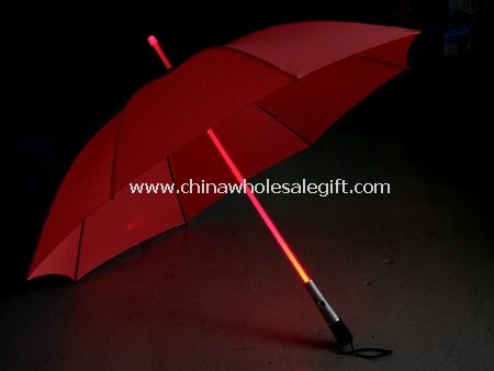 Flashlight handle LED Umbrella