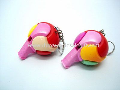 Football Whistle with key-ring