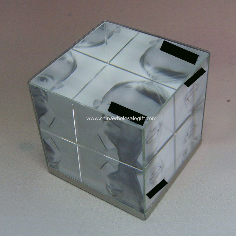 Crystal 3D Photo Frame