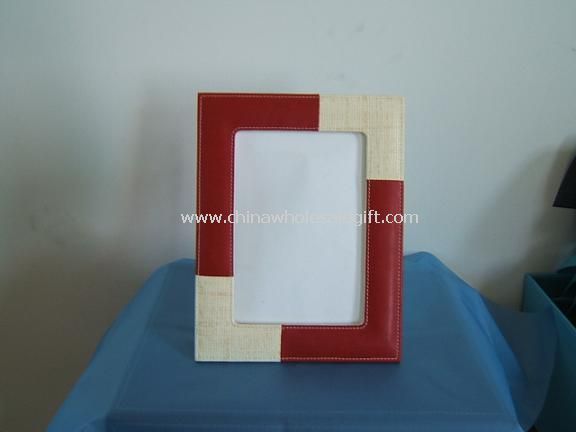 Fashionable Leather Photo Frame
