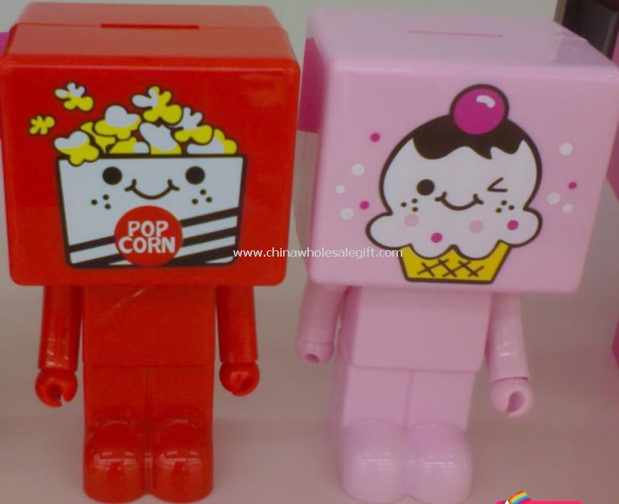 Plastic Coin Bank
