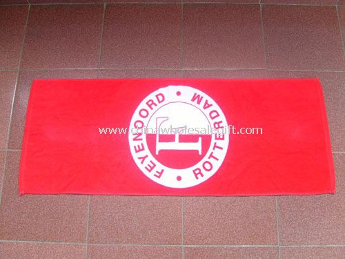 100% Cotton Velour Reactive Printed Beach Towel
