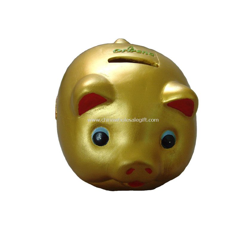 polyresin piggy bank