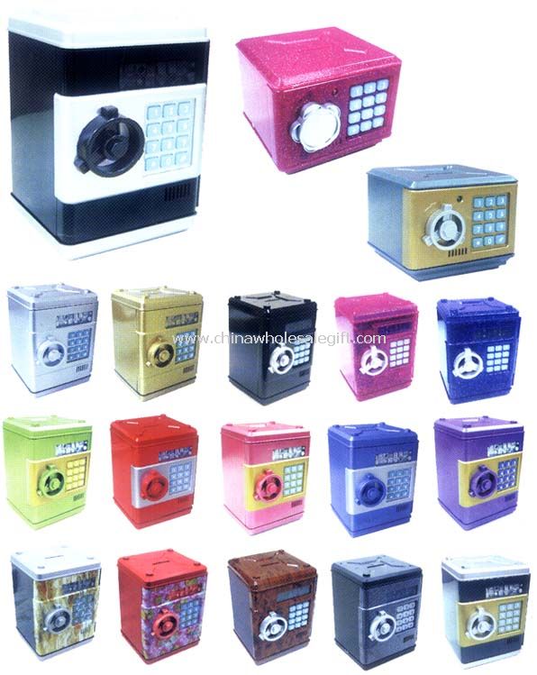 Money Bank with Water Transfer Printing