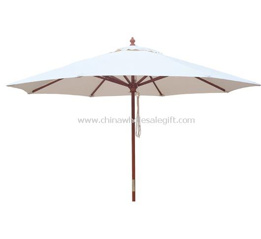 Wooden Garden Umbrella