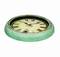 Antique Metal Wall Clock