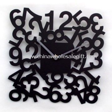 Metal Art Wall Clock