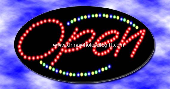 12V LED open sign