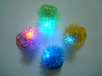 Flashing plastic ring