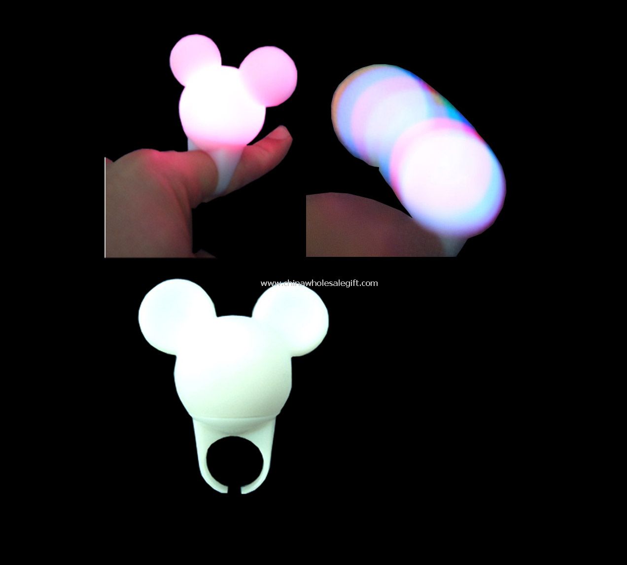 LED Flashing Finger Ring