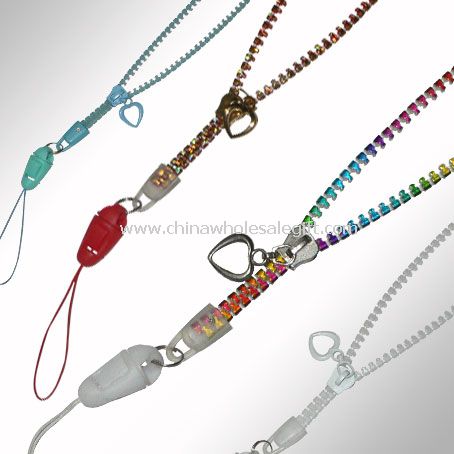 zipper mounted lanyard