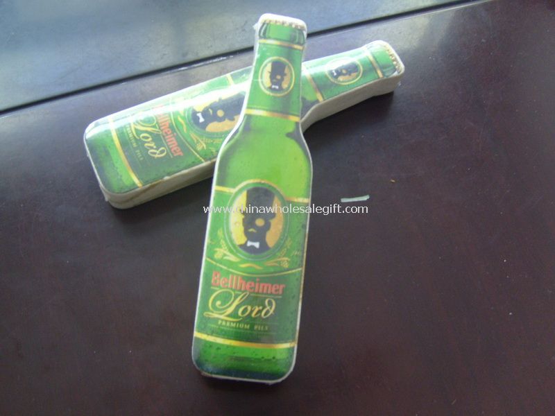 Beer Bottle Shape Compressed Magic Towel
