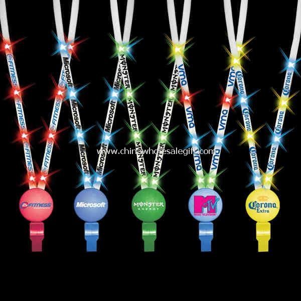 Colorful LED Flashing Lanyard