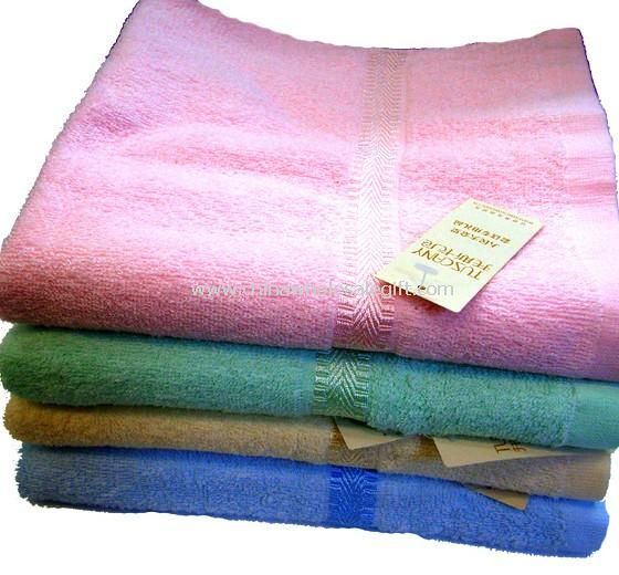 Solid Color 100% Cotton Terry Towel