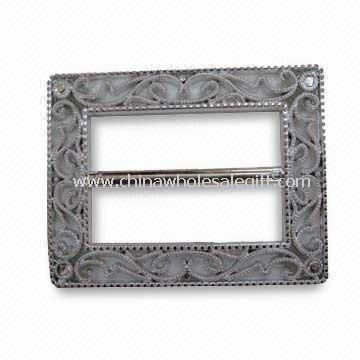 Belt Buckle with Rhinestone Inlaid