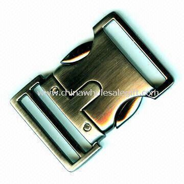 Nickel-free Plated Metal Belt Buckle Made of Zinc Alloy