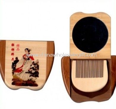 bamboo comestic mirror