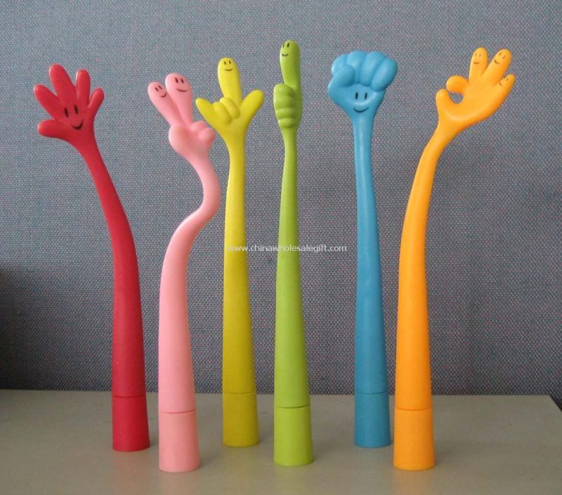 soft hand shape pen