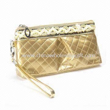 Cosmetic Pouch Made of PU Leather Material