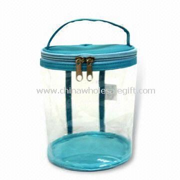 Pouch Made of PVC and Transparent Microfiber