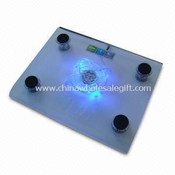 Laptop Desktop Stand/Cooling Pad Made of ABS Plastic