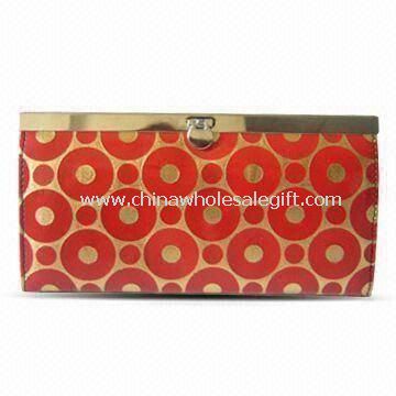 PU Wallet in Red