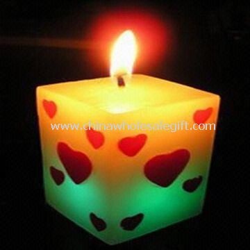 Candle with LED Flashing Bulbs Use for Parties and Festivals