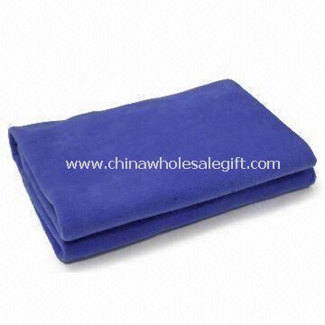 Polar Fleece Anti-pilling One Side Airline Blanket