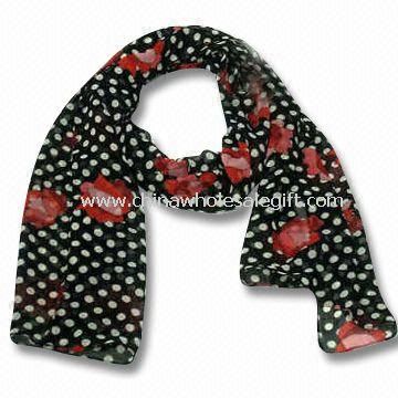 Fashionable Long Scarf Made of Chemical Fiber