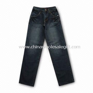 Womens Jeans Made of 97% Cotton and 3% Spandex
