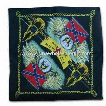 100% Cotton Bandana with 2 Side Printing