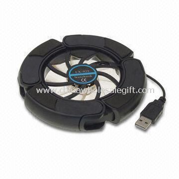 1 Fan Mini Folding Laptop Cooling Pad