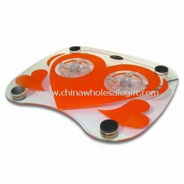 Laptop Cooling Pad with Acrylic Panel