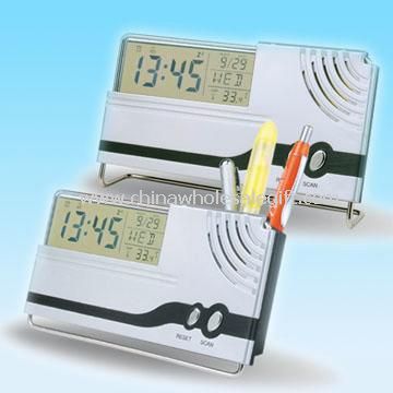 Multifunction Radio with Calendar Pen Holder
