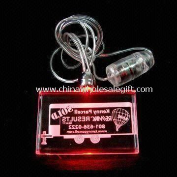 Flashing Necklace with One LED Light