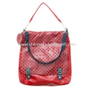 Synthetic Leather Shoulder Bag