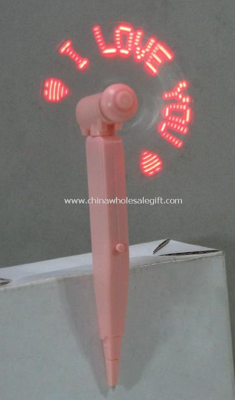 Pig Flashing Fan Pen