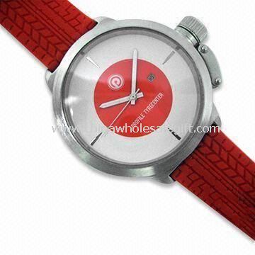 Mens Sports Watch with Stainless Steel Case