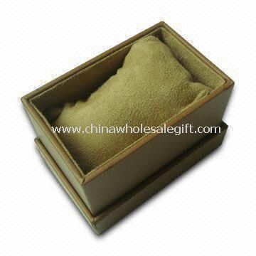 Watch Gift Cases with PU Leather and Velvet