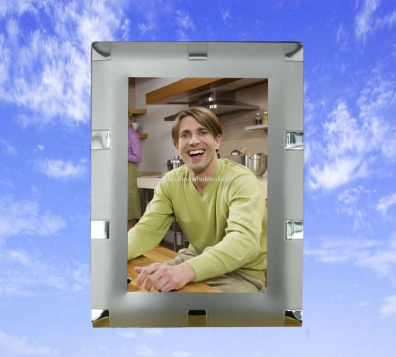 6 inch Siliver Plated Photo Frame