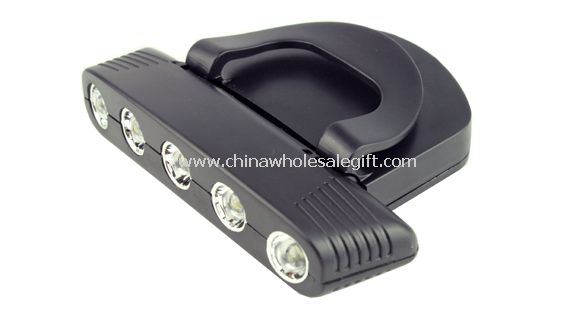 5 LED adjustable cap light